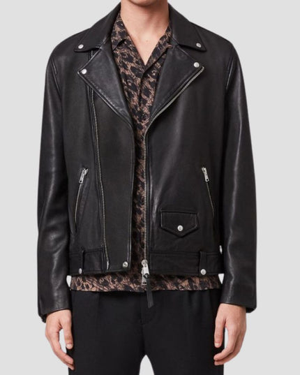 Milo Leather Biker Jacket
