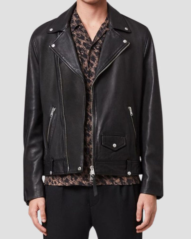 Milo Leather Biker Jacket
