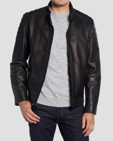 Leather Moto Jacket