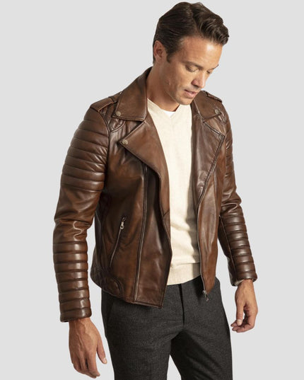 MOTORCYCLIST Leather jacket