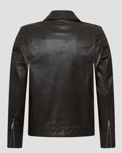 Black Motorcyclist Leather jacket