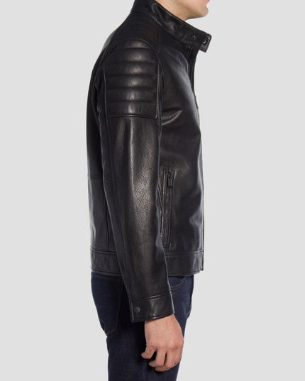 Leather Moto Jacket