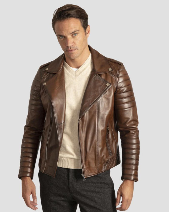 MOTORCYCLIST Leather jacket