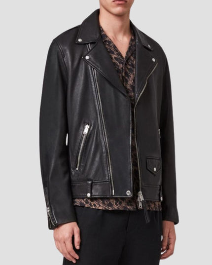 Milo Leather Biker Jacket