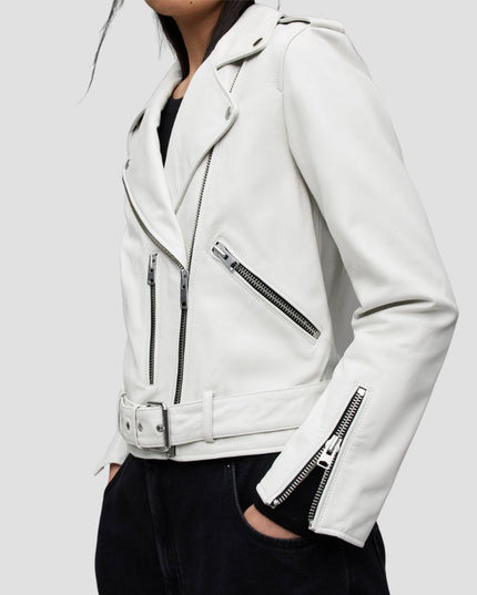 Balfern Leather Biker Jacket