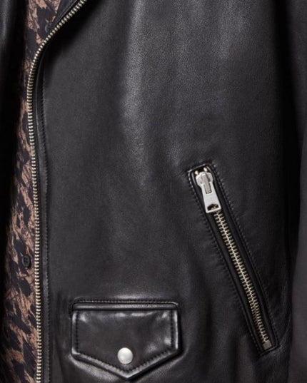 Milo Leather Biker Jacket