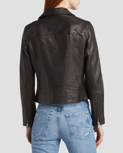 Dalby Leather Biker Jacket