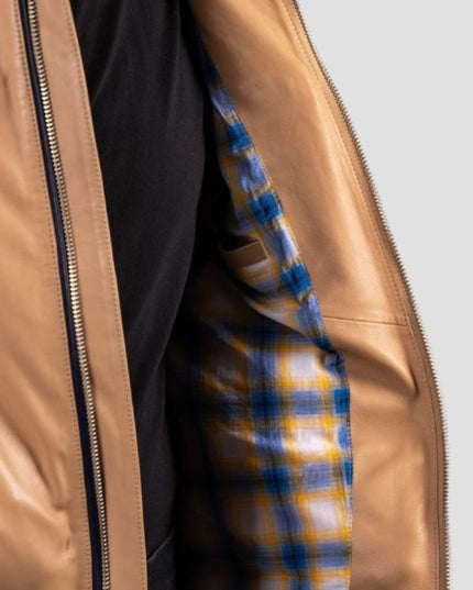 Racer Lambskin Leather Jacket