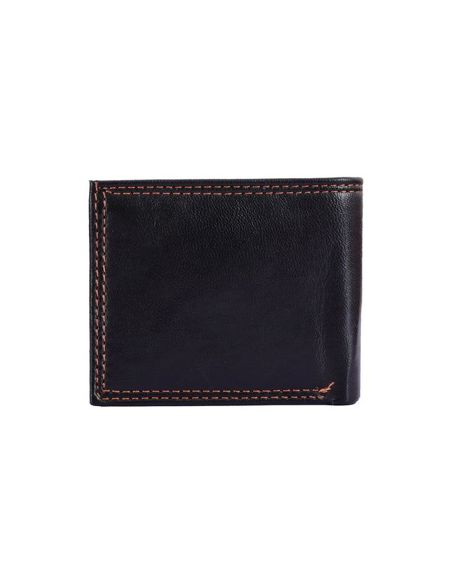 Buffalo Leather Wallet for Men – Genuine Slim Bifold