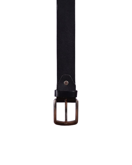 Premium Black Leather Belt for Men – Buffalo Leather