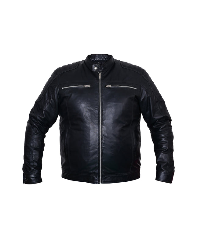 Black Leather Jacket For Men