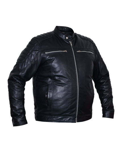 Black Leather Jacket For Men