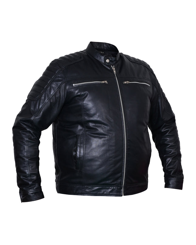 Black Leather Jacket For Men