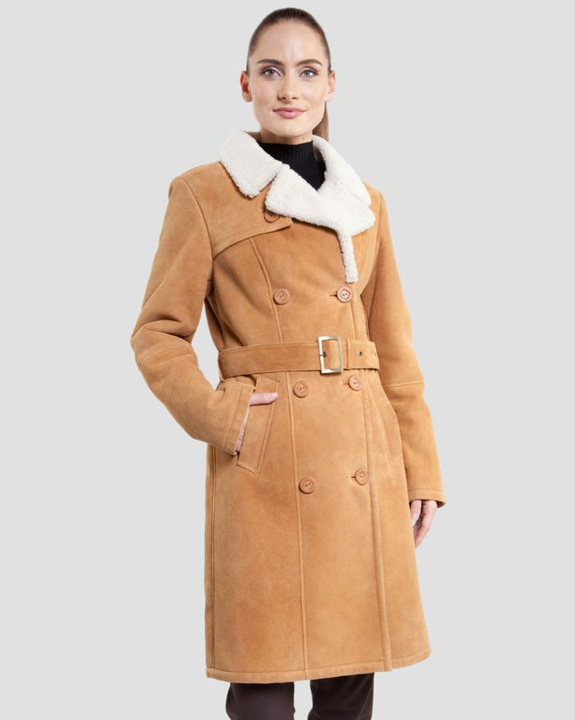 Alexa Sheepskin Coat