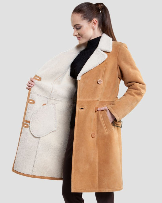 Alexa Sheepskin Coat