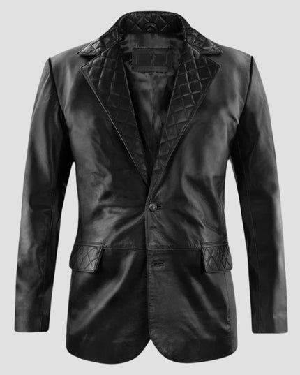Harper Leather Blazer