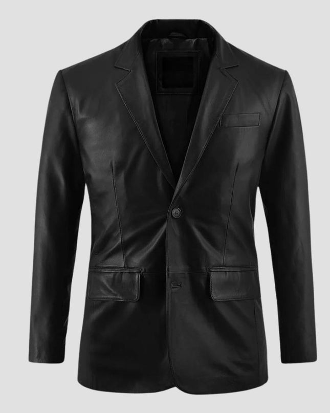 Blazer Leather Coat