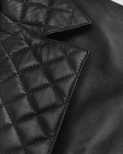 Harper Leather Blazer