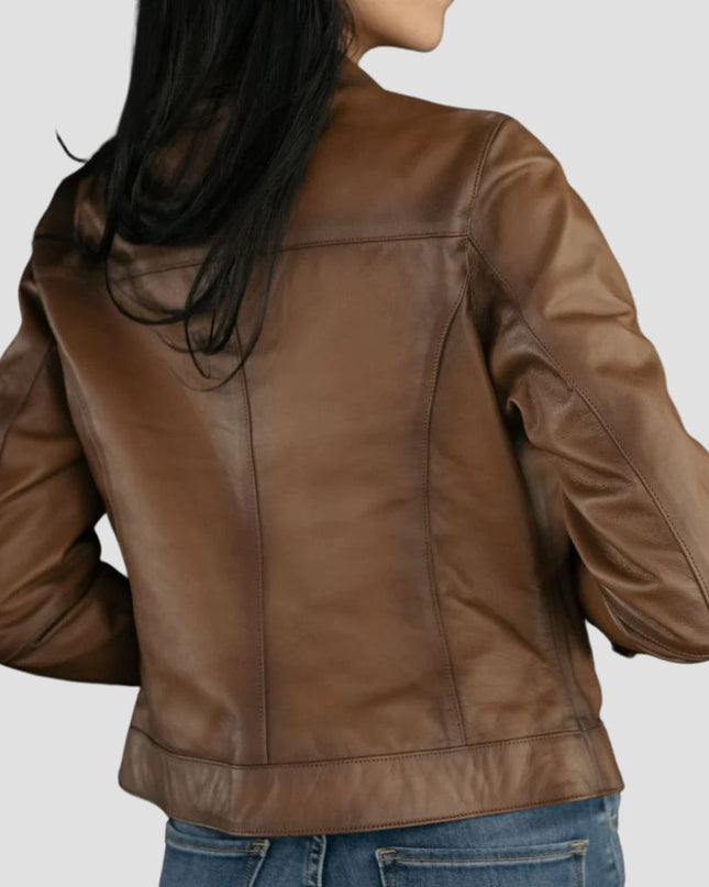Edition Walnut Leather Jacket
