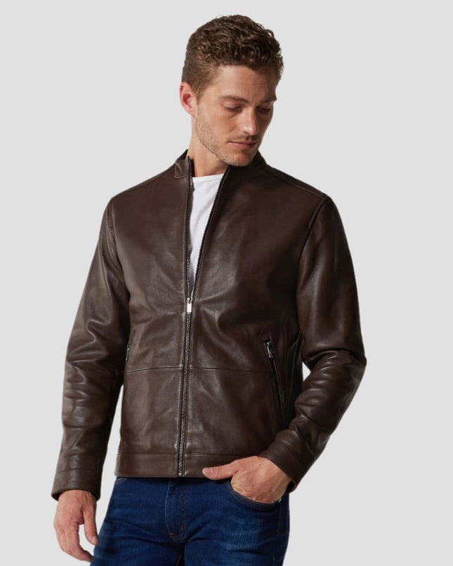 Clean Leather Jacket