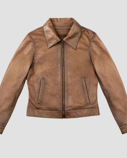Edition Walnut Leather Jacket