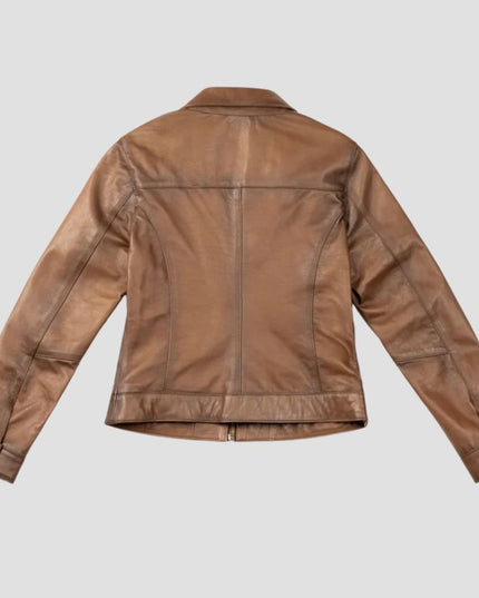 Edition Walnut Leather Jacket
