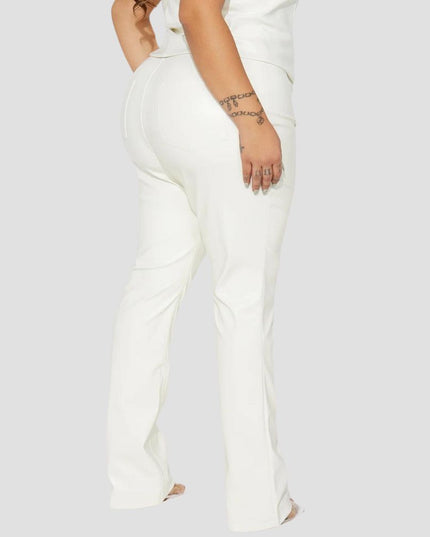 Turning Heads Faux Leather Pant