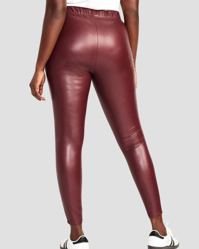 Sedimentary Faux Leather Pant for Women