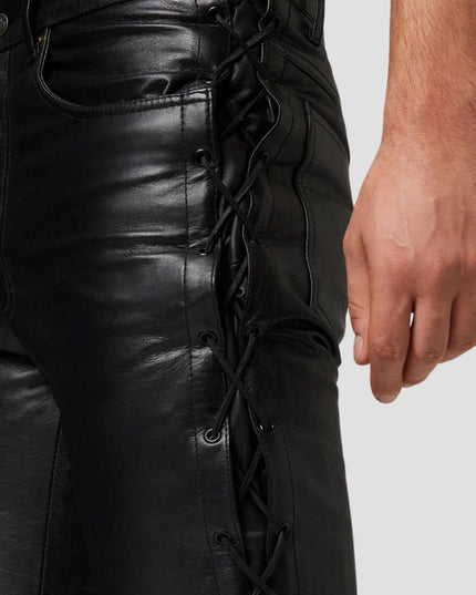 Men Leather Trousers