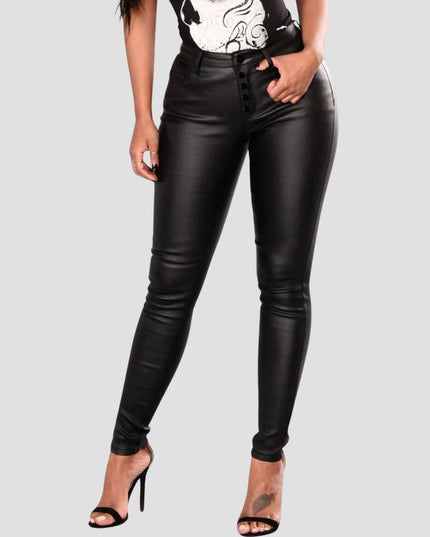 Black Leather Pants