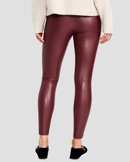 Sedimentary Faux Leather Pant for Women