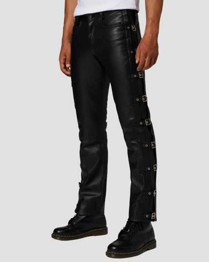 Men Leather trousers