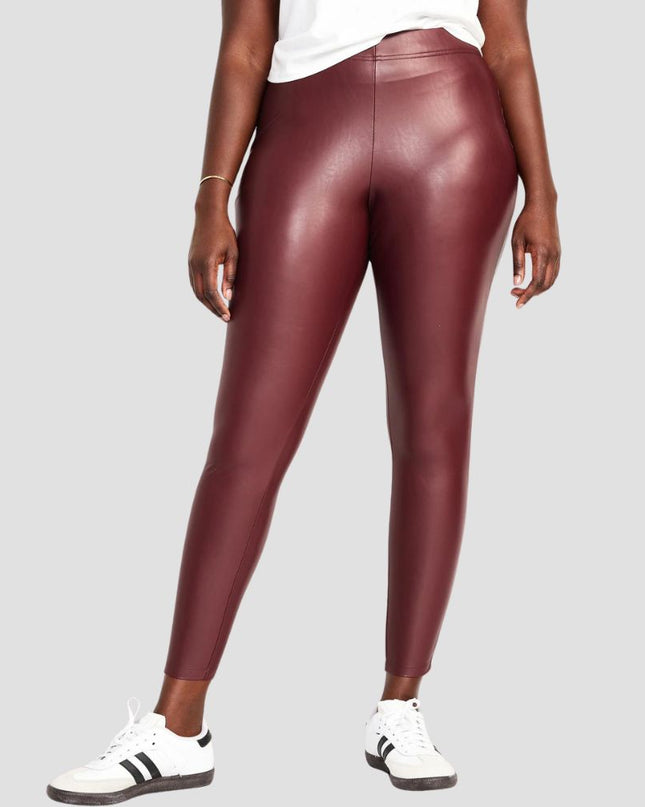 Sedimentary Faux Leather Pant for Women