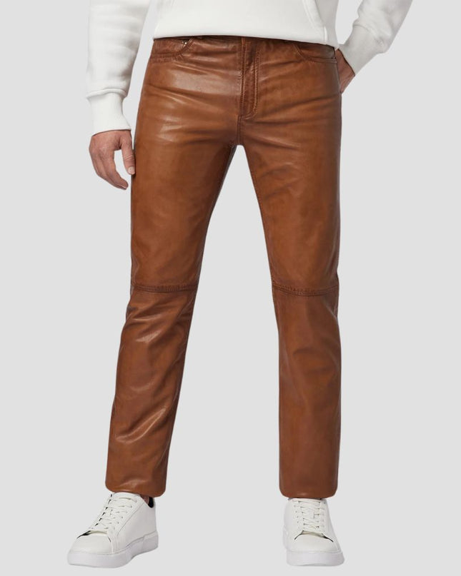 Trant Leather Trousers