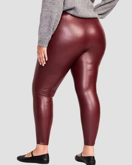 Sedimentary Faux Leather Pant for Women