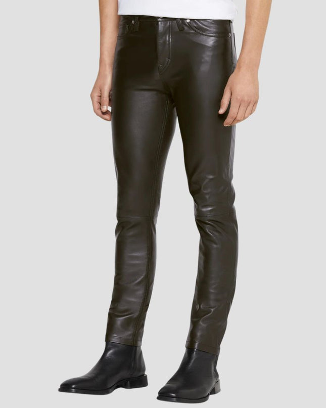 Zadig Voltaire David Leather Trousers