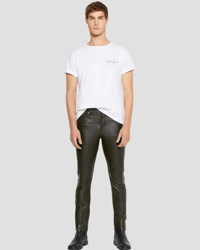 Zadig Voltaire David Leather Trousers
