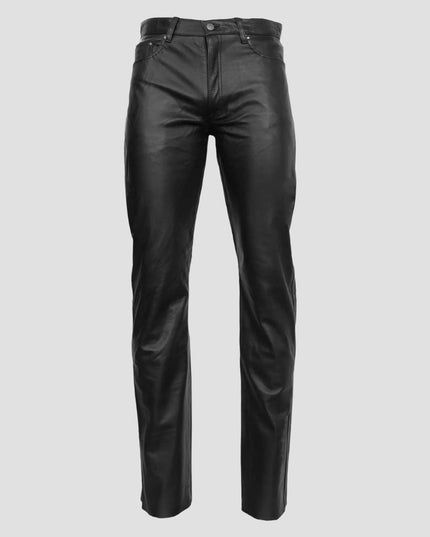 Leather Men Trousers