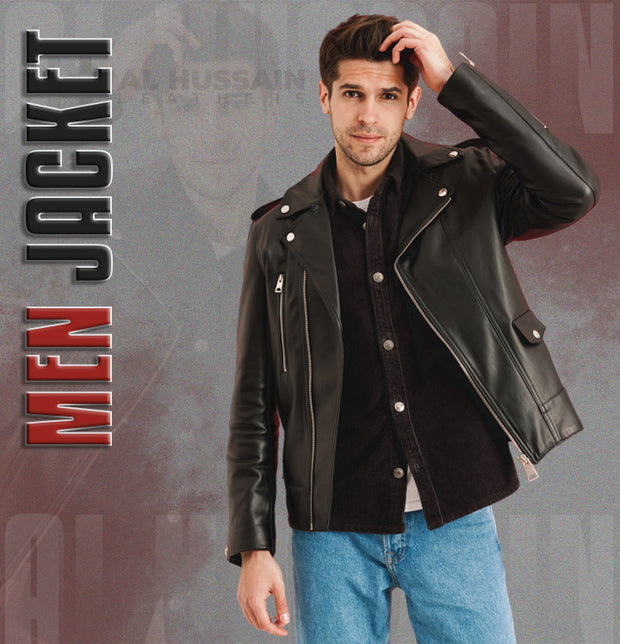 <h2>Men's Leather Jackets</h2>