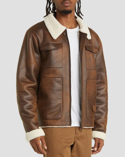 Faux Shearling Jacket
