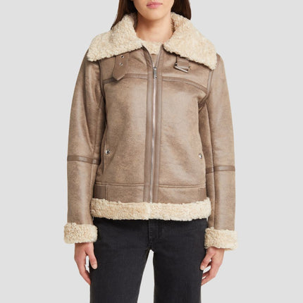 Collection image for: Women Shearling Leather Jackets
