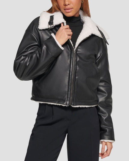 Reversible Faux Shearling Jacket