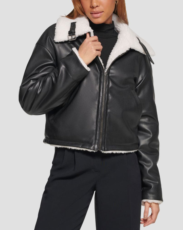 Reversible Faux Shearling Jacket