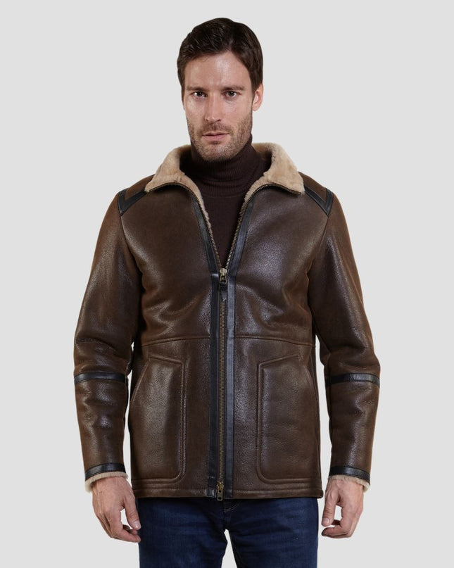 Leopold Sheepskin Shearling Coat