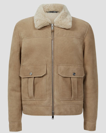 Roseberry Genuine Shearling & Suede Jacket