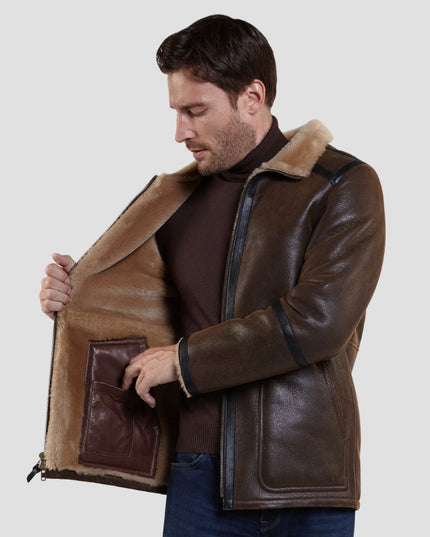 Leopold Sheepskin Shearling Coat