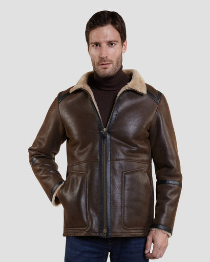Leopold Sheepskin Shearling Coat