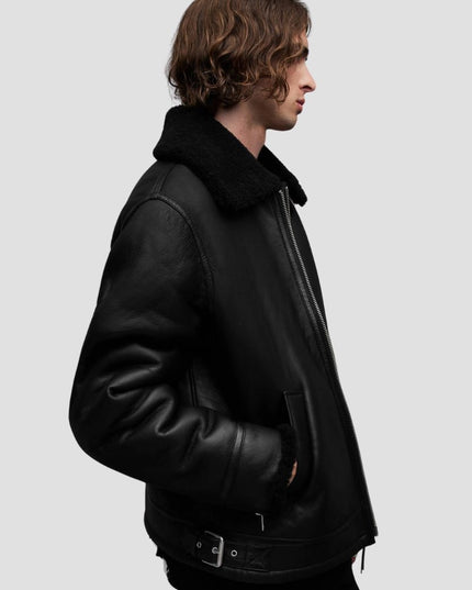 Ashford Shearling Relaxed Fit Jacket