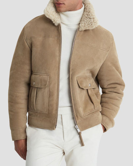 Roseberry Genuine Shearling & Suede Jacket