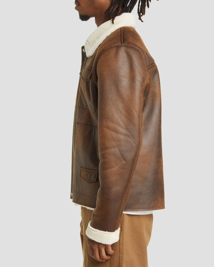 Faux Shearling Jacket